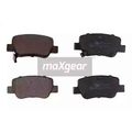 1x ORIGINAL® Maxgear 19-2142 Bremsbelagsatz, Scheibenbremse Hinten, inkl.