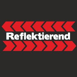 2 Aufkleber Reflektierend Signalband Fahrradaufkleber Folie Signalfolie Rot F