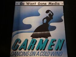 CARMEN (feat. John Glascock) - Dancing on a cold wind - CD Line Rec. 1988