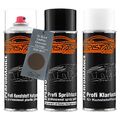 Autolack Spraydosen Set für Kunststoff für Buick GQK 891T Gunsmoke Grey Metallic