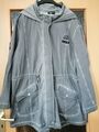 No Secret Damen Leichte Jacke/Sweatjacke mit Kapuze Jeans Optik Gr. 52/54 