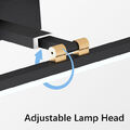 Spiegelleuchte Schminkspiegel Frontlampe Leuchte LED Bad Wandleuchte Schwarz 12w