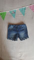 Mädchen * alive * Jeans-Shorts * kurze Hose * supersüß mit Stickerei *  Gr. 140