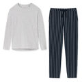 Schiesser - Mix - Damen - Organic Cotton - Schlafanzug lang - Pyjama Nachtwäsche