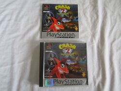 PS1 Crash Bandicoot 2 Cortex Strikes Back Spiel Platin komplett gute Disc