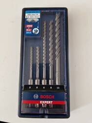 Bosch EXPERT SDS plus 7X Hammerbohrer Set 5 tlg. Ø 5 | 6 | 6 | 8 | 10 mm, Beton