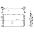 1x Kühler, Motorkühlung MAHLE CR 833 000S passend für OPEL VAUXHALL