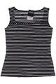 Comma Top Damen Trägertop Tanktop Unterhemd Gr. EU 36 Schwarz #m268c25