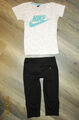 ❤️ SPORT SET ❤️ NIKE - TCHIBO ❤️ GRÖßE S 36 ❤️ 7/8 TIGHTS PANTS SHIRT ❤️ SCHWARZ