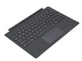 Microsoft Surface Pro  3 4 5 6 7 Type Cover Tastatur Keyboard QWERTY UK Schwarz