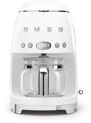 Smeg Kaffeemaschine DCF02WHEU 50s Retro Style Weiß