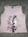 Damen Top T-Shirt Rosa Gr L 44/ 46 