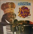 Clifton Chenier The King Of Zydeco NEAR MINT Arhoolie Records Vinyl LP