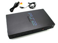 PS2 Konsole FAT Schwarz Sony Playstation 2 PAL + Alle Kabel Voll Funktionsfähig