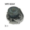 1x Wasserpumpe, Motorkühlung SKF VKPC 82249 passend für FIAT LANCIA