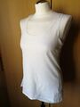 H&M Divided Top Tanktop weiß Gr.36 