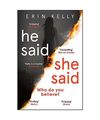 He Said/She Said: the must-read bestselling suspense novel of the year, Erin Kel