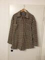 Wunderschönes Big Shirt Gr.XL Von CULTURE beige Braun warmer Stoff Langarm 