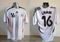 Vintage Deutschland GERMANY 2006-08 Heimtrikot Adidas Lahm 16 Gr. XL Trikot