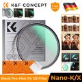 K&F Concept 37-82mm Black Mist Soft Filter1/8 1/4 1/2 Schwarzer Diffusionsfilter