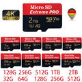 SANDISK Extreme PRO A2 Micro SD Karte Speicherkarte 128GB 256GB 512GB Memory