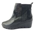 TAMARIS DAMEN STIEFEL STIEFELETTEN BOOTS Gr:40 Uk:6,5 SCHWARZ 