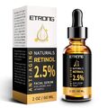 Retinol Serum 60 ml. Hochfestes Anti-Aging Serum Mit 2,5% Retinol Hyaluronsäure