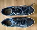 Tamaris - Schuhe Gr. 39 Blau - glänzend - Sneaker - Damen  Glitzer