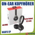 Beats EP ON-EAR Kopfhörer Kabelgebunden BLACK NEW !!!