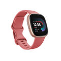 FITBIT Versa 4 Smartwatch Aluminium Elastomer, S/L, Pink Sand/Copper Rose