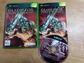 VINTAGE RETRO ORIGINAL XBOX GLADIATOR SWORD OF VENGEANCE 2003 SPIEL BOX & HANDBUCH