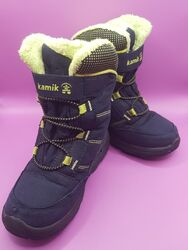 Kamik Stance Navy Line Marine Gr. 29 Extra Warm Wasserdicht Winterstiefel