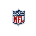 NFL Logo 4x2,5cm Patch Aufnäher Bügelbild Flicken Applikation National Football