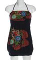 DESIGUAL Neckholderkleid Damen Gr. DE 36 schwarz-rot-grün Casual-Look