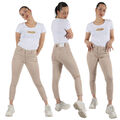 Miracle of Denim MOD Jeans Hose Skinny Damen Suzy in Beige in Länge 28 SP24-2012