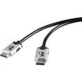 SpeaKa Professional HDMI Anschlusskabel HDMI-A Stecker 2.00 m Schwarz SP-6344136