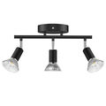 Deckenleuchte Spotleuchte schwenkbar Schwarz Deckenlampe Wandleuchte GU10 LED