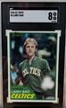 1981 Topps Larry Bird SGC 8