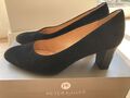 Neue schwarze Wildleder Pumps Gr. 38,5    5 1/2 von Peter Kaiser