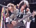 STEVEN TYLER & JOE PERRY / AEROSMITH signiertes Foto - Musiker - Vordruck