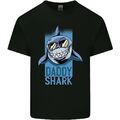 Daddy Shark lustig Vatertag Herren Baumwolle T-Shirt Top