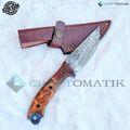 Damast Messer | Outdoor Camping Messer | Grill Garten Messe | Damascus Knife K68