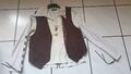 Cowgirl FaschingBluse von QS Gr. 42 mit Lederweste Gr. XL fällt beides kl. aus