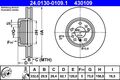 2x ATE Bremsscheibe 24.0130-0109.1 für BMW X3 E83 X5 E53 xDrive