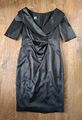 Madeleine Cocktailkleid Abendkleid Kleid Gr. 36 schwarz Neuwertig Elegant Satin