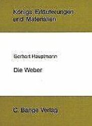 Die Weber von Gerhart Hauptmann | Buch | Zustand gutGeld sparen & nachhaltig shoppen!