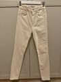 Zara Skinny Jeans High Waist 38 beige *NEU*