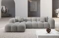 Couch Design Ecksofa Polsterecke Strukturstoff Eckcouch Formentera L Form kurz