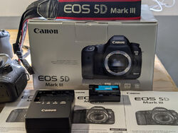 Canon EOS 5D Mark III body perfect 5D mark 3 scatti 67.000 shutter counter