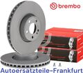 2x BREMBO Bremsscheiben VORNE MERCEDES-BENZ E-KLASSE W213 S213 CLS C257 GLC X253